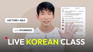 Korean Core Grammar for Absolute Beginners (Level 1)