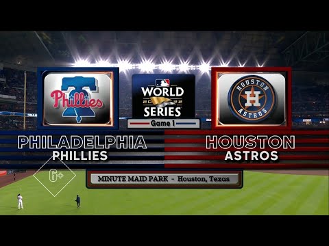 Видео: Бейсбол. Мировая серия - 2022 / Philadelphia Phillies @ Houston Astros [Game 1]