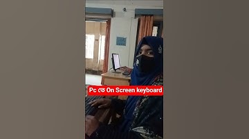 PC-তে On-Screen Keyboard ব্যবহার করে কী-বোর্ড শর্টকাট | #computer #tips #tareqtechtutorial