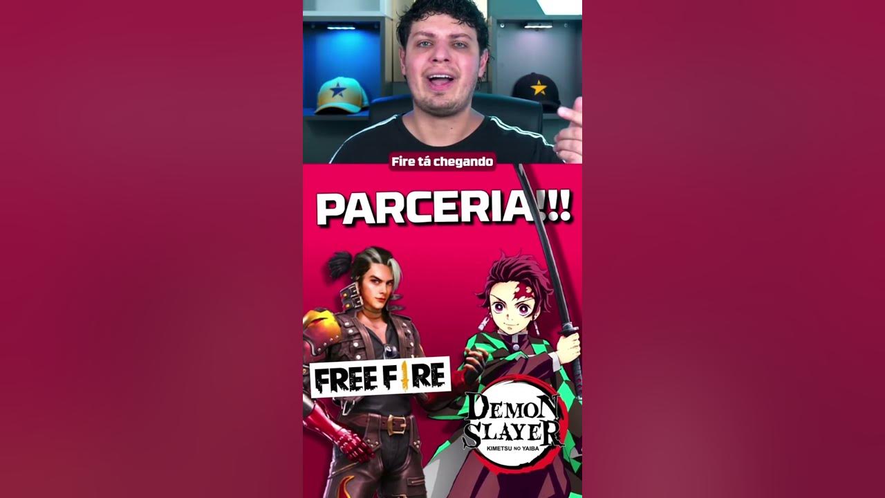 Free Fire terá uma parceria especial com Demon Slayer: Kimetsu no