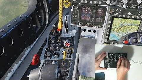 F18 Hornet Landing Panel USB Controller