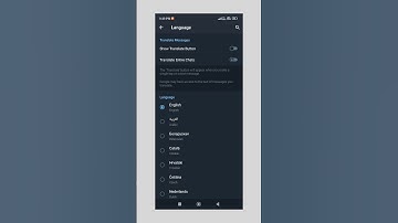 How to Chance telegram language / telegram ki language kaise change karna #telegram #shorts #trend