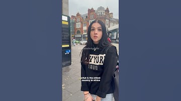 Quiz🌎📚  What is the oldest country in Africa ❓