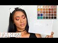 £8 FAKE JACLYN HILL PALETTE!? SWATCHES, TUTORIAL & REVIEW...