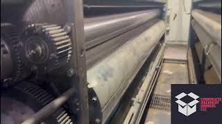 Video #72095-66"x170"  2 Color Mckinley Flexo Folder Gluer with inline Rotary Die Cutter
