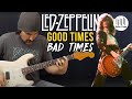 Led Zeppelin - Good Times Bad Times - Rhythm and Solo - Guitar Lesson - Tutorial - Part 1