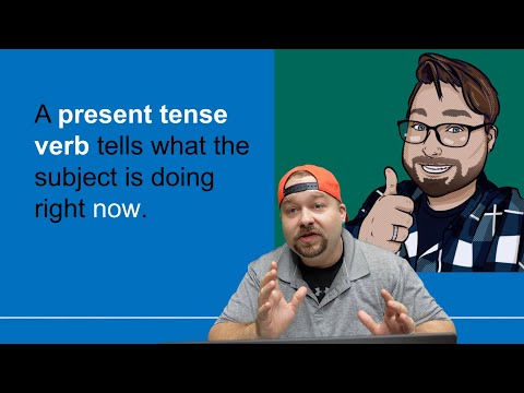 Video: How To Conjugate English Verbs In The Present Tense