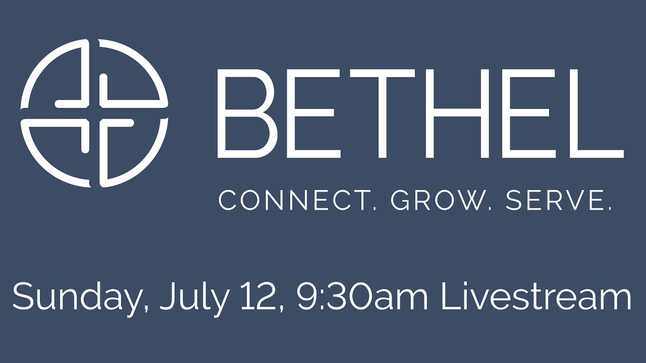 Sunday, July 12, 930am Livestream YouTube