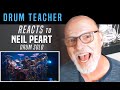 Drum Teacher Reacts to Neil Peart - Drum Solo