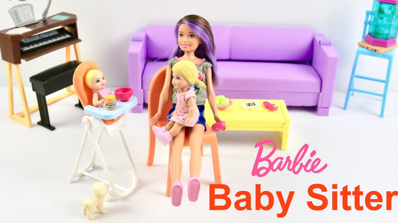 barbie skipper babysitter high chair