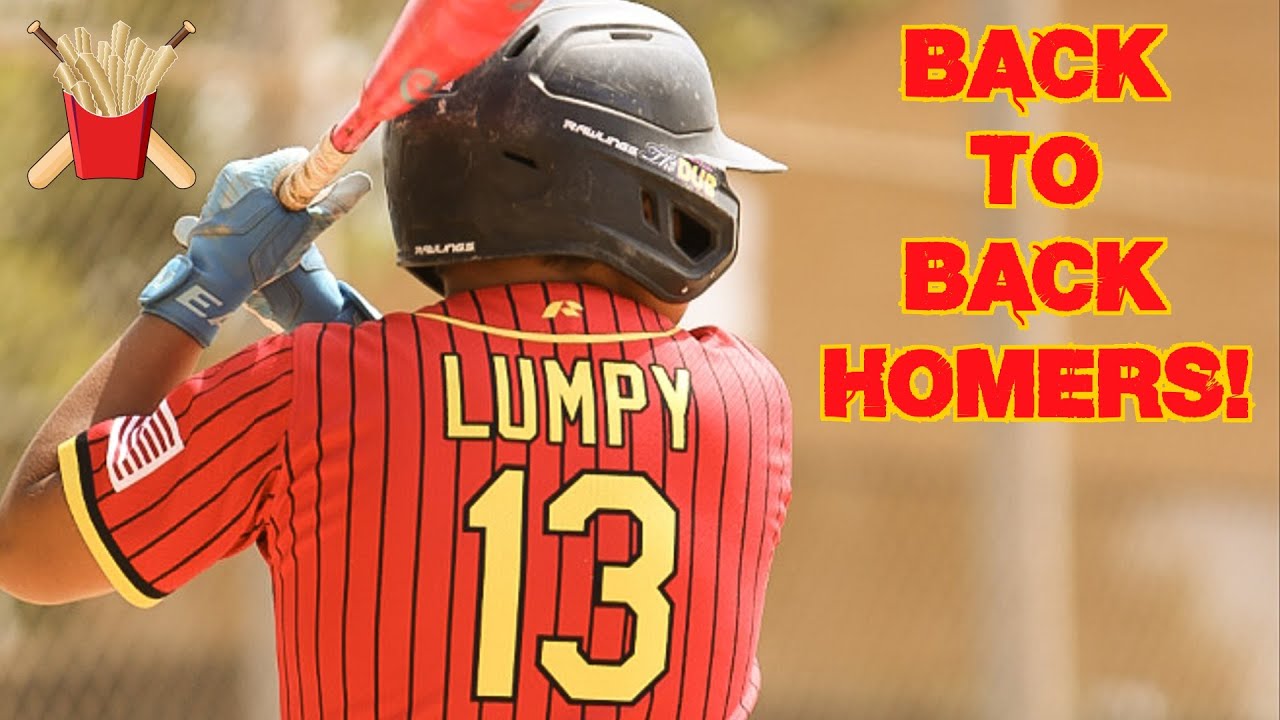 LUMPY BLASTS BACK TO BACK HOMERS! | Team Rally Fries (11U Spring Season ...