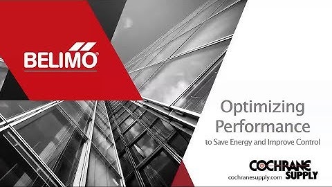 Belimo Pressure Independent Control Valves  | Smart Building Seminar