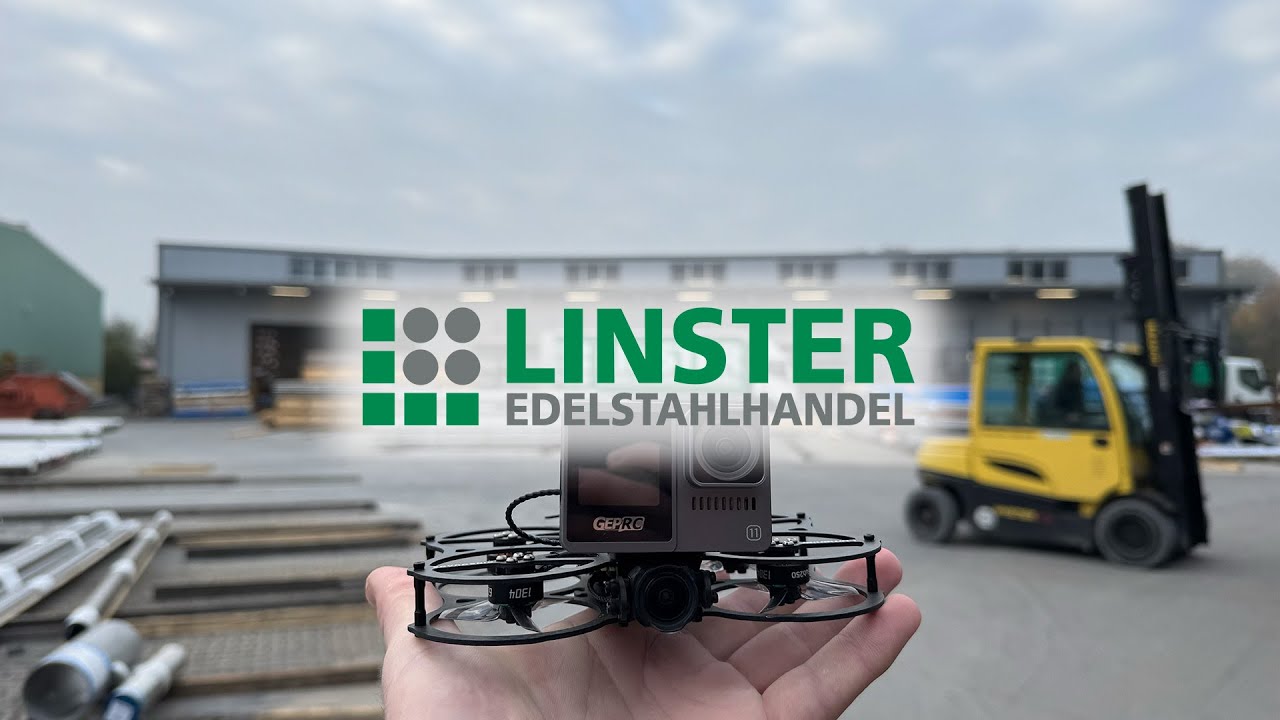 FPV Flythrough at Linster Edelstahlhandel – Industrial Drone Video