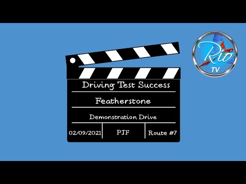 Driving Test Route 7 | Featherstone | Driving Tutorial | Learn To Drive