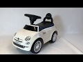 Bandits & Angels Fiat 500 retro groen