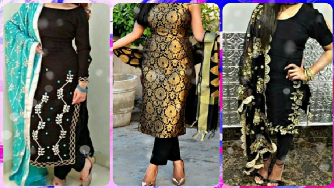30 + New Black Suit Designs Collection for Women & Girls