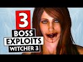 3 Boss Exploits You May Have Missed | THE WITCHER 3