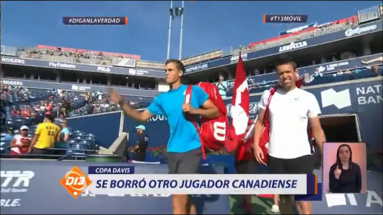 Canal 13 Previa Copa Davis Canadá Chile