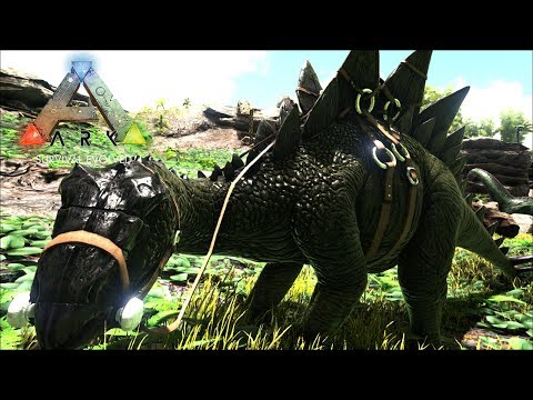Приручил Стегозавра - Ark Survival Evolved #12