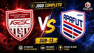 🔥 GENOMA x APAFUT | SUB-13 PEGANDO FOGO NA COPA DOS VALES!