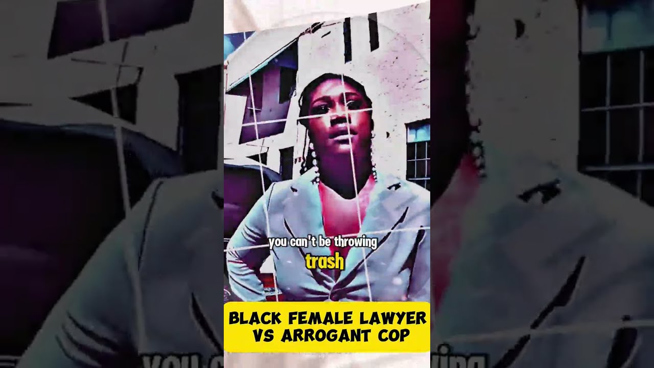 Black Female Lawyer Vs Arrogant Cop 1