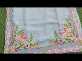 Beautiful embroidery design for girls suit punjabi fashion
