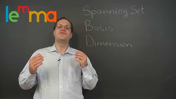 Linear Algebra 7c: Concepts of Basis and Dimension