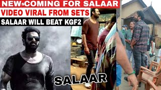 SALAAR Big News Coming From sets,Viral videos,Shooting Update,Next Music video,Prabhas,shruti hassan