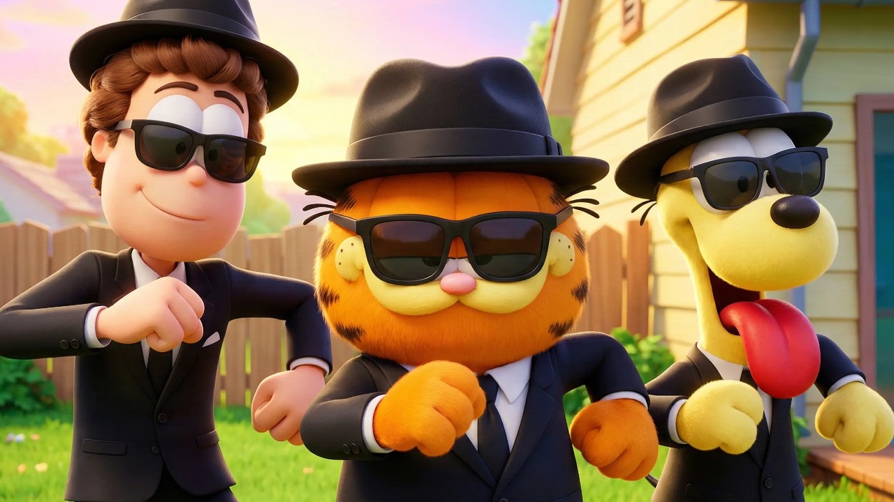 The Garfield Movie - Astronomia Meme Song (Cover)