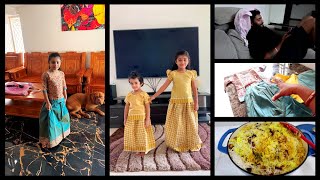 Ethnic Shopping Haul for Kids - Sunday Family Time Vlog - Chicken Dum Biryani screenshot 4