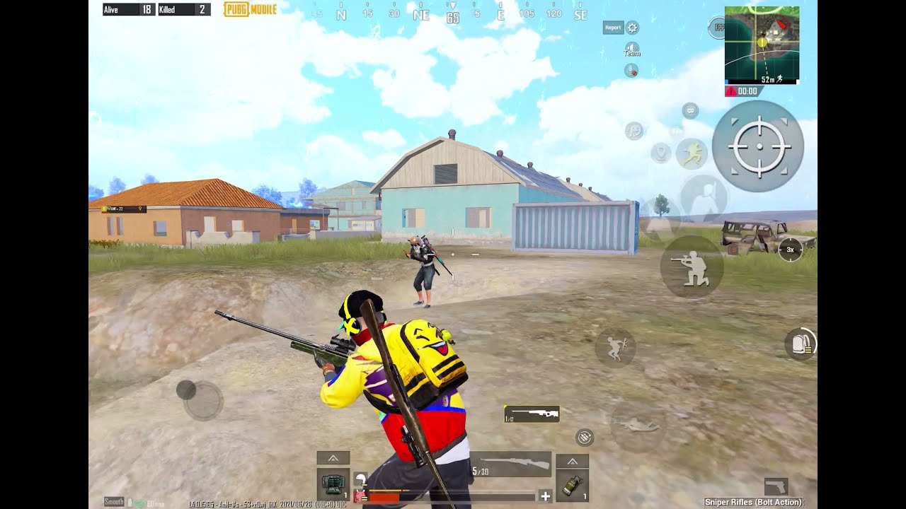 AWM VS PISTOL 🔫 PUBG MOBILE 
