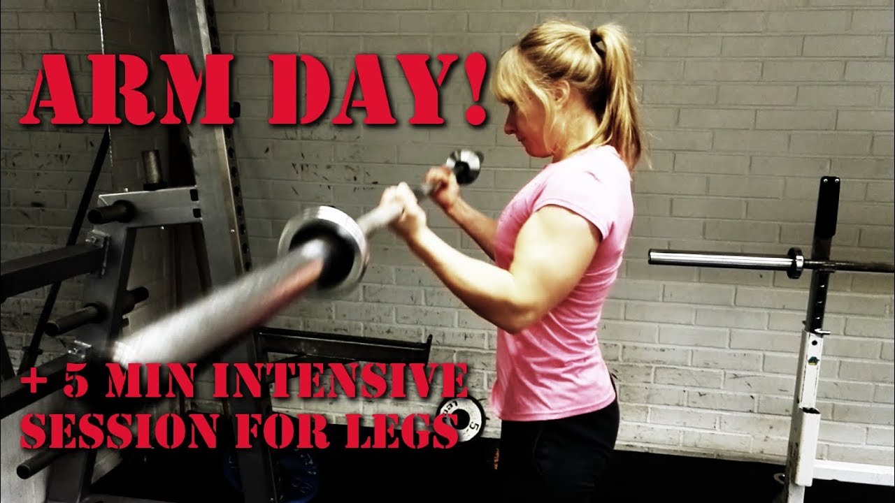 How To Get Big Arms | Full Arm Day Routine! - YouTube