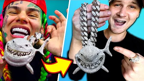 I BOUGHT 6ix9ine's NEW SHARK CHAIN!! (As Seen In GOOBA & TROLLZ)