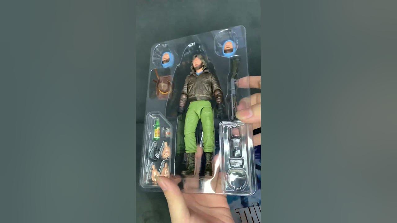 Neca the thing action figure classic kurt multicolor plastic toy