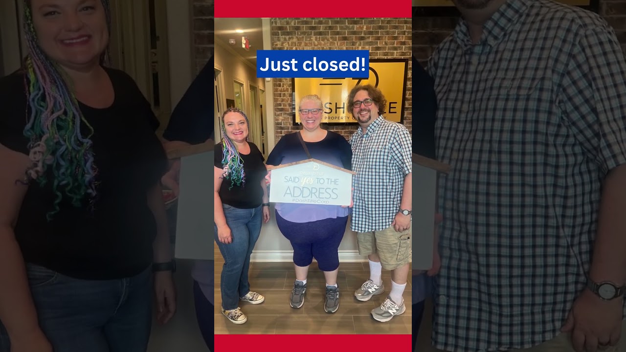 Closing on their new home for these amazing clients!