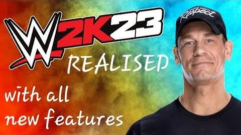 Wr3d 2k23 New Mod REALISED with all new features new hairstyles new beards and Models and many more