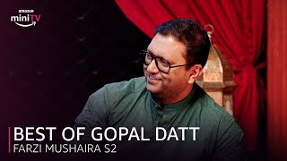 Gopal Dutt ka koi match nahi | @ZakirKhan #WatchFree | Farzi Mushaira S2 | Amazon miniTV