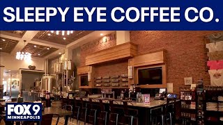 Sleepy Eye Coffee Co. featured during FOX 9 Town Ball Tour stop