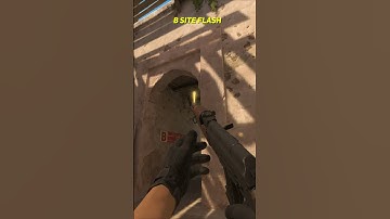 B Site Flash From Tunnels Dust 2 CS2 #shorts
