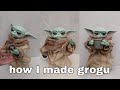 how to make grogu  baby yoda doll puppet from the mandalorian (star wars) diy
