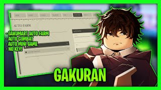 *NEW* Gakuran Script - Gakumart Auto Farm, Auto Parry, Auto Chess & Many More (Keyless)