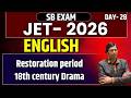 JET Paper 2 ENGLISH 2025  | Elizabeth and Jacobean    | Day - 28 | SB EXAM