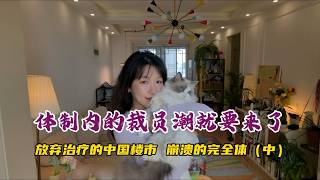 The Wave of Layoffs in the Public Sector Is Coming! China's Housing Market Has Given Up Treatment...