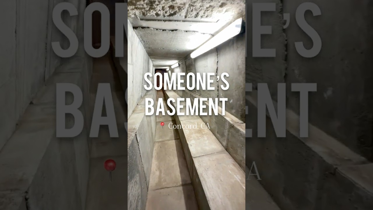 This Concord CA Home Has a SHOCKING Basement Secret