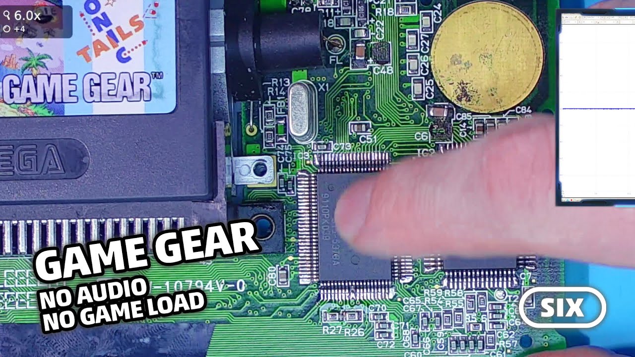 No Game Load, No Audio Game Gear Fix - YouTube