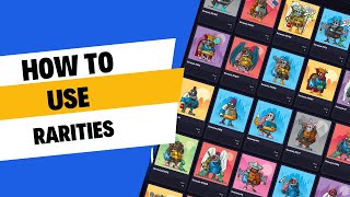 Rarity Settings on Onemint‘s NFT Art Generator App screenshot 3