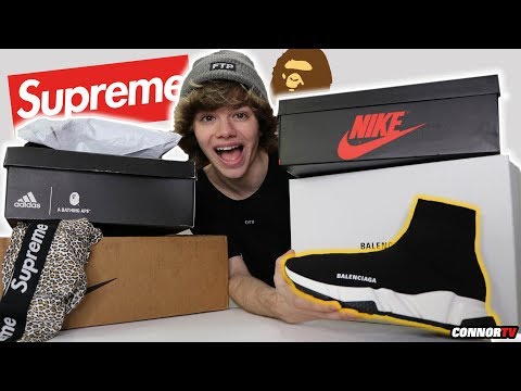 Crazy $2,500 Hypebeast Mystery Box Unboxing Haul! Supreme