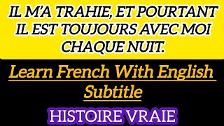 French Crime Story For Begineers | Learn French With English Story | French With English Title