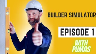 Build Simulator EPISODE 1 ( House Foundation )  4K 60 FPS