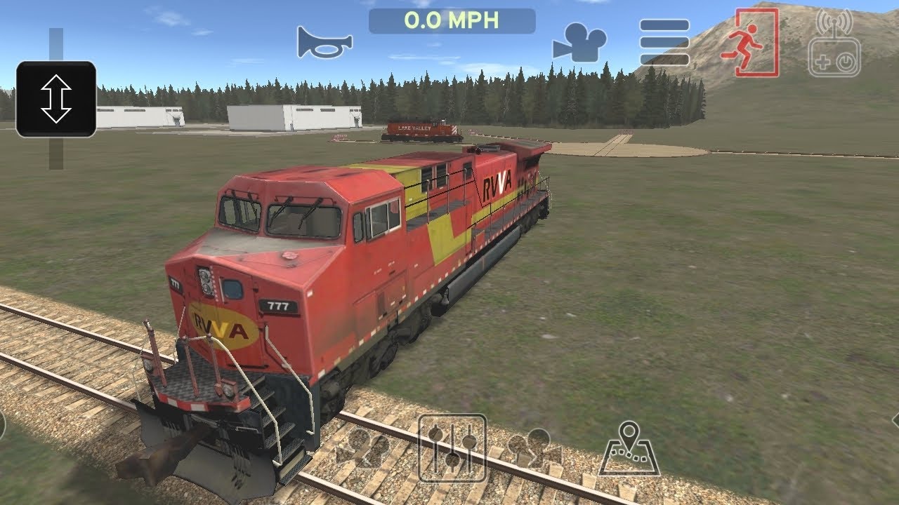 Locomotive Running on Land in Game?|||Watch this Video 